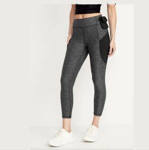 Old Navy High-Waisted Cloud+ 7/8 Leggings - Heather Grey (M) NWT!